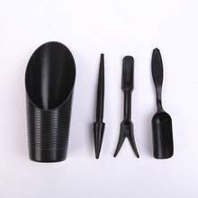 随机颜色多功能土壤铲，带人体工学手柄 - 耐用PP塑料植物种植工具，适用于多肉植物、盆景、室内和园艺 - 彩色 - 查看 18