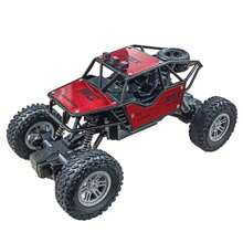 Vehículo de escalada todoterreno de aleación luminosa de cuatro vías,Camión Monstruo Todoterreno a Control Remoto 1:20 R/C Coche de Escalada Inteligente Todo Terreno con Vehículo de 4 Canales - rojo - Ver 2
