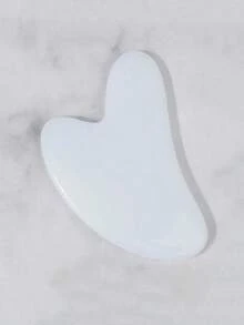 Natural Jade Roller Set, Jade Face Roller For Women, Rose Quartz Facial Massage Roller, Gua Sha Jade Roller, Beauty, Skincare, Spa, Self-Care, Skincare Tools, Facial Care, Beauty Therapist Supplies, Massage, Facial Massage Tools, Facial Roller - Green - View 13