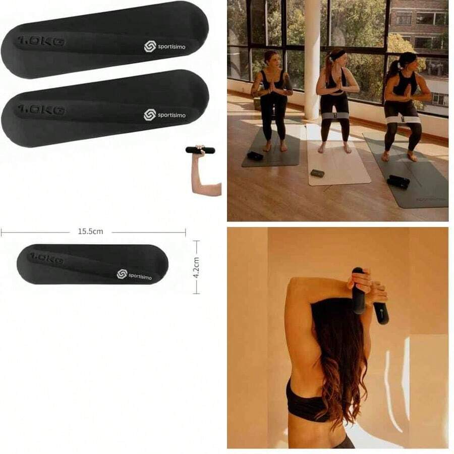 Dumbbell - Black1+1 Kg - View 1