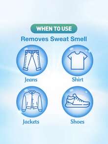 [150毫升] | 开斋节快乐 | 斋戒后焕发光彩 | 织物清新剂 | 茉莉绿香 | 适用于衣物、床上用品和软装 | 有效去除异味 | - BLUE SPRK PLUS - 查看 5