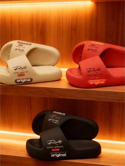 Busylion 女士时尚家居拖鞋，室内拖鞋，男女休闲拖鞋，户外速干舒适凉鞋，四季皆宜，可爱小物