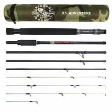 Series Travel Fishing Rod Amp Case X5 Max, Travel Amp Combo NanoCarbon Fishing Rod Combinations For All Your Fishing N... - Compactblackrodwiths - View 1