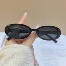 Unisex Oval Small Frame Retro Stylish Casual Street Style High Quality Fashion Fashion Glasses - Multicolor - View 10