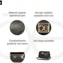 Cloe - Bolsa Crossbody Monograma Troquelado para Mujer - Cafetería - Ver 10