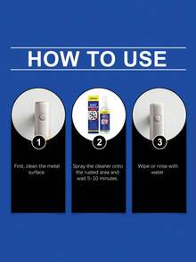 jakehoe Rust Remover, Metal Surface Cleaner, Removes Stains For Bright And Clean Everyday Rust Care - Multicolor - View 9