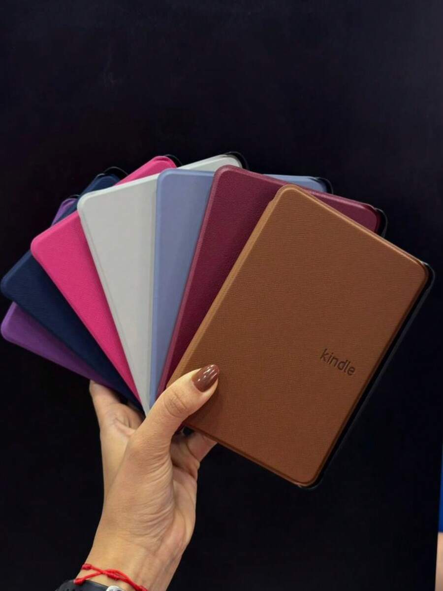 Kindle 11th Generation 6-Inch 2022/2024 Case Without Strap, Durable Protective Case - Burgundy - View 1