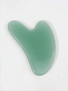 2pcs Green ABS Resin Gua Sha Massage Board | Facial & Body Meridian Scraping Massage Tool, Beauty Lifting - Multicolor - View 13