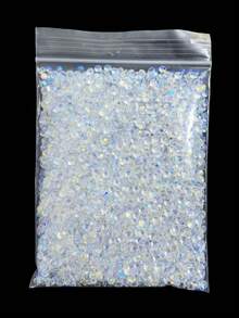 [Flatback Rhinestones] 11000pcs Flatback Resin Nail Art Rhinestones | Crystal Gemstones | Unscented | For DIY Accessories, Shoes, Clothes, Makeup, Bags Decoration, Nails - Multicolor - View 8