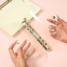 A5/A6 PVC Loose-Leaf Notebook, Planner, Journal, Sketchbook, Diary, Photo Album, Office Supplies, Accessories - Multicolor - View 5