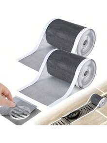 Disposable Cuttable Drain Cover Net Sticker, Bathroom Drain Cover Sticker, Rollable Hair Catcher Drain Sticker - Multicolor - View 8