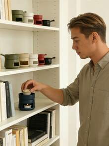 现代简约欧式陶瓷香薰扩香器 | 优雅烛台及精油扩香器（不含烛台）