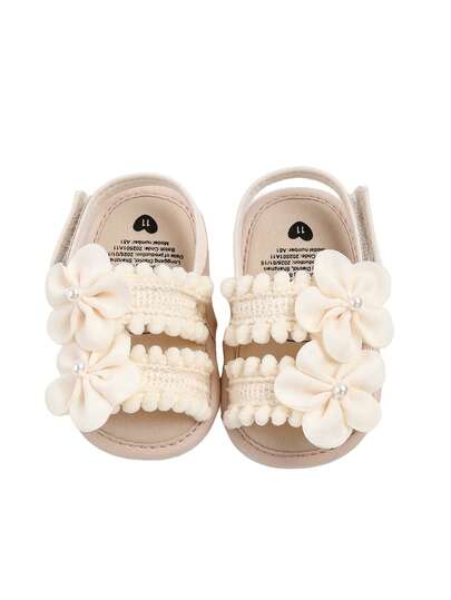 Sandalias para bebé, sandalias planas de verano para niños y niñas, zapatos de playa para recién nacidos, zapatos de cuna, primeros pasos, pre-andadores