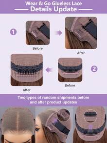 OQ Hair 200% Density 16-28 Inch Body Wave Brown Color Wear Go Glueless Wig 7x5 Pre Cut Lace Frontal Wig Pre-Plucked Hairline Lace Front Wig Peluca De Cabello Humano 100 Natural Human Hair Wigs Glueless Perruque Glueless Sans Colle Bling Hair Human Hair Pelucas Para Mujer Y2k Human Hair Wig Valentines Gifts Hair Accessories 100 Human Hair Wigs Real Human Hair Lace Wig Daily Use Quick Ship Women Fast Shipping Vacation Travel For Women - S4 - View 5