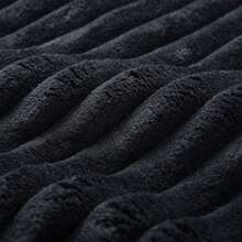 Fully Compressed, Boneless Sofa; Cloud Sofa Combo With L-Shaped Chaise Lounge; Modern Modular Sofa With Deep Seat; Upholstered Sofa For Living Room And Bedroom - Black - View 4