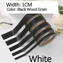 1-2厘米宽 x 10米长 木纹修补胶带，橱柜封边条，桌面DIY翻新装饰条，强力自粘封边胶带 - 彩色 - 查看 13