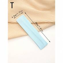 1条装 时尚运动头带 女士纯色弹力发带 跑步瑜伽发带 弹力化妆发饰 头巾 女士头巾 运动吸汗带 - 多色 - 查看 39