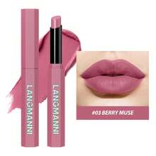 12 Colors Velvet Matte Lipstick, Nude Matte Soft Dark Color Lipstick, High Pigment Long Lasting Waterproof Lipstick, Makeup Gift For Women & Girls - 12 Colors - View 22