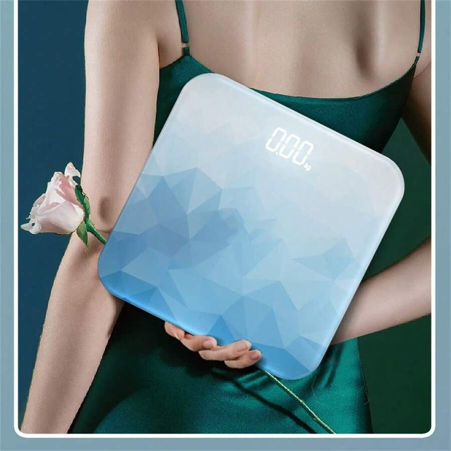 Body Weight Scale - Cadet Blue - View 1