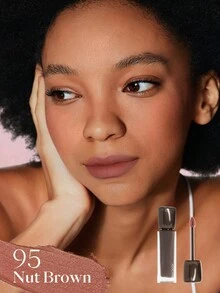 JOOCYEE 哑光唇釉 棉花糖色，哑光质地，滋润轻盈，持久不黏腻，女性适用 - #95 Nut Brown - 查看 5