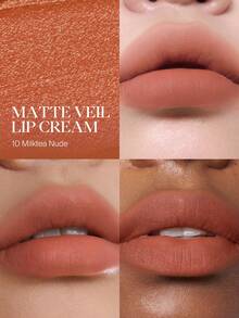 JOOCYEE 哑光唇釉 棉花糖色，哑光质地，滋润轻盈，持久不黏腻，女性适用 - #10 Milktea Nude - 查看 7