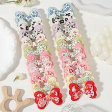 20个双层蝴蝶结发夹，佩戴方便，提升造型精致度，绝佳发饰 - 混合色 - 查看 15