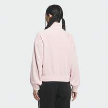 Adidas Originals Women's ORIGINALS KNIT BALOON TRACK TOP Retro Knit Loose Fit Jacket - Pink - View 2