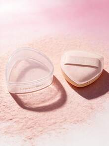 Charlotte Tilbury Powder Puff, Makeup Sponge, Heart Shape, Heart Shaped, Soft Sponge, Makeup Tool - Pink - View 4