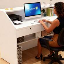 Cajero De Recepción Multifuncional, Adecuado Para Negocios - Multicolor - Ver 5