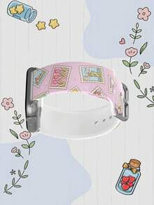 1 szt. Miękki, elastyczny, oddychający pasek na nadgarstek, odpowiedni do smartwatchy i Honor, 38 mm, 40 mm, 41 mm, 42 mm, 46 mm, 45 mm, 44 mm, 49 mm, modny, codzienny silikonowy pasek do zegarka, kompatybilny z Apple Watch Ultra SE/11/10/9/8/7/6/5/4/3/2/1 - Wielokolorowe - Zobacz 5
