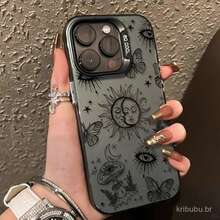 Anti-Impact Case Sun And Moon Pattern Resistant Cover I P H One Xs Max Xr 7 8 11 12 13 14 15 16 17 Pro Max 7 8 14 15 16 Plus Galaxy A03 A05S A10 A11 A12 A13 A14 A15 A20 A23 A32 A35 A50 A51 A52 A55 A72 S20 S21 S23 FE S22 S23 S24 25 Ultra Redmi A2 A3 10C 12C 13C 14C POCO X3 G60 G84 Case - J1 - 查看 1