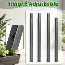 2pc Heavy-Duty Dragon Fruit Stand - Ultra-High 61 Inches, Easy To Assemble, Metal Sturdy Base For Vertical Gardening And Climbing Vines, Tomatoes, Dragon Fruit, Beans, Roses - Outdoor/Indoor Use - 2 cái - Xem 6