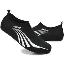 Men's Water Shoes, Diving Shoes,Swimming Shoes, Adult Quick-Drying Water Socks, Barefoot Non-Slip Beach Shoes, Suitable For Beach Swimming,Surfing, Swimming Pools, Lakes,Rivers. - Black - View 4