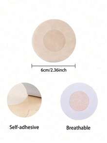 New Silicone Invisible Bra With Straps, Enhances Cleavage - Apricot - View 9