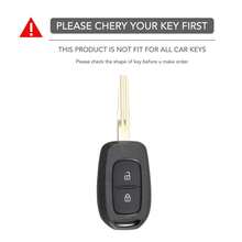 适用于达契亚Duster Spring Logan Sandero Stepway Lodgy、雷诺Scenic Master Dokker Duster的优质硅胶汽车钥匙套 - 防震、防尘、防刮擦，全方位保护，柔软耐用防滑材质，完美贴合汽车钥匙 - A - 查看 6