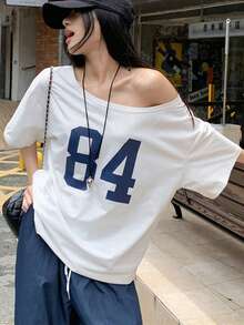 Women T-Shirts - 白色 - 查看 5