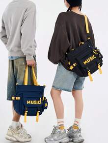 1个可爱日系女孩单肩包，饰有珍珠蝴蝶结和蕾丝边，尽显优雅气质，透明装饰，适合角色扮演、动漫展、日常休闲使用，可拆卸可调节肩带，轻便手提包，适合学生，可爱时尚的设计，适合女性，适合购物、聚会、展示动漫周边、旅行、学生等场合。 - 彩色 - 查看 2