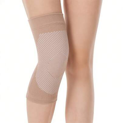 1pc Elastic Knee Joint Compression Sleeve, Knee Warmth And Wrap, Comfortable Fit, Suitable For Men And Women Outdoor Sports And Training