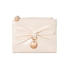 Elegant Bow Pendant - Minimalist Korean Style INS Women's Bifold Wallet, Large Capacity Card Holder, Popular Item - Multicolor - View 16