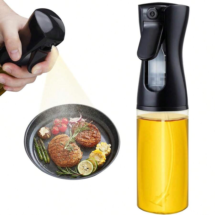 1pc ABS Oil Dispenser, Modern Clear Oil Spray Bottle For Kitchen