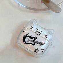 1 套全新可爱猫咪造型无线蓝牙耳机保护套，兼容苹果 Pro 第三/四代 - 彩色 - 查看 6