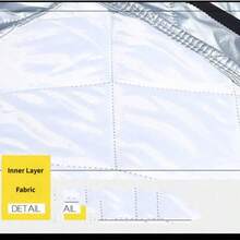 加厚防霜雪汽车挡风玻璃遮阳罩，冬季防护 - 防雪罩 - 查看 9