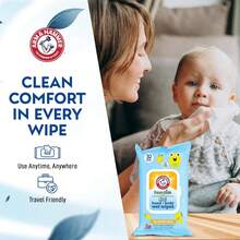 Travel Size Baby Wipes 30 Count Soft Aloe Vera And Chamomile Infused Towelettes For Gentle Face And Body Cleansing Sensitive Skin Friendly Moisturizing Wet Wipes On-The-Go Portable Flip-Top Pack For Diaper Changes Travel Essentials And Daily Freshness - 1 - Xem 4