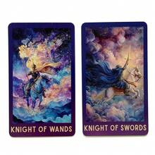 Celestial Tarot Cards Deck, 78 English Tarot Cards With Guidebook For Beginner To Experienced Reader, Wisdom Of Traditional Tarot And The Universe, Gaming Gift, Card Games, 12x7cm - Multicolor - View 5