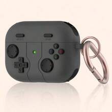 Game 1pc Liquid Silicone Anti-Drop Thick Earphone Protective Case For AirPods Pro 2/4th Gen Earphones - Multicolor - View 2