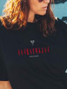 The Mandalorian T Shirt, Tee, This Is The Way, Graphic T Shirt, Soft Shirt, Black T Shirts, T Shirt Gift Idea, Everyday Fashion - 黑色 - 查看 10
