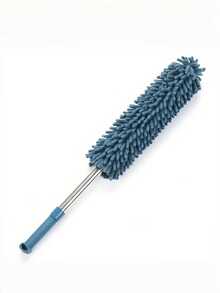 1个羽毛掸子，可伸缩天花板蜘蛛网清洁工具，静电除尘掸，适合万圣节和圣诞节清洁，带雪尼尔伸缩掸子 - 彩色 - 查看 6