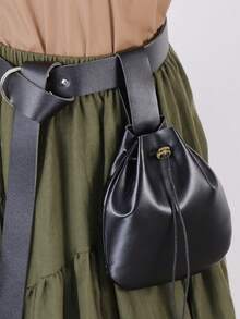 1 pièce Bourse de ceinture médiévale de style rétro vintage Renaissance. Sac pour adultes pour le Ren Faire, Viking, Ranger, Elfe, Celte, Fantasy, Halloween, Carnaval, Mascarade, Foire de la Renaissance - A - Voir 2