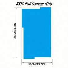 1pc Diamond Painting - Unframed DIY Diamond Painting Kit, 5D Diamond Art Set Suitable For Beginners. Full Round Diamond Diamond Art Home Wall Decor Holiday Birthday Gift, Exquisite Art Piece For Stress Relief - Multicolor - View 5