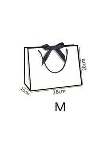 1个“我爱你”礼品袋，纸质礼品袋，轻便可折叠购物袋，送给女朋友、男朋友、丈夫、妻子、伴侣的完美礼品袋 - 彩色 - 查看 10